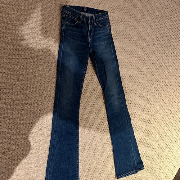 Citizens of Humanity jeans.  Boot cut, slim fit.  Worn in, soft and comfy. - Picture 4 of 5